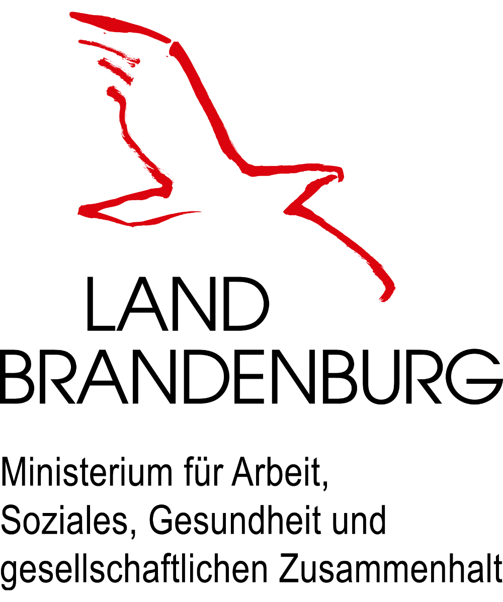 Logo des Landes Brandenburg – Ministerium für Arbeit, Soziales, Gesundheit und gesellschaftlichen Zusammenhalt